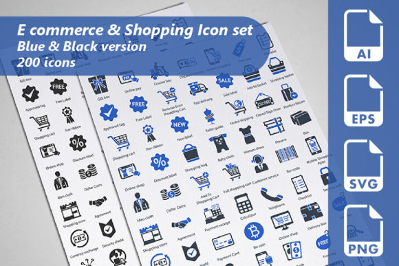 Elevate Your Designs with E Commerce Icons