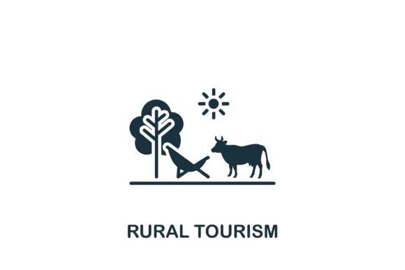Enhance Your Designs with Rural Tourism Icon