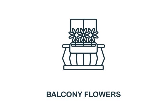 Enhancing Your Projects with the Balcony Flowers Icon