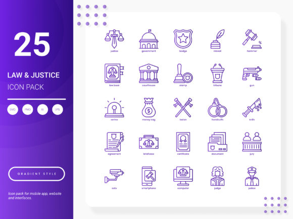 Exploring the Law and Justice Icon Pack: A Comprehensive Guide