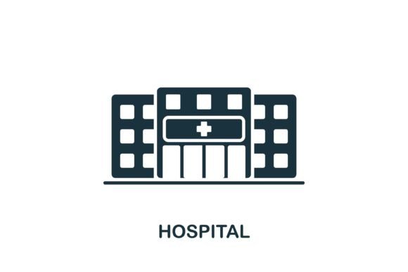 Strategic Use of Hospital Icon for Enhanced Branding and Communication