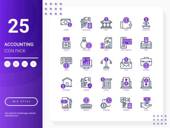 Unlocking Creativity with the Accounting Icon Pack