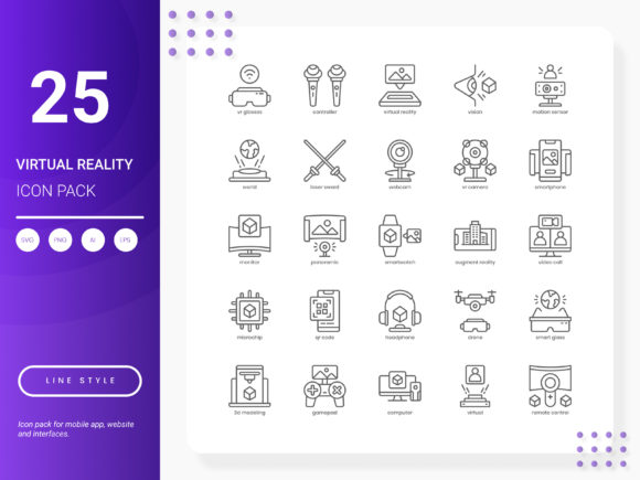 Unlocking Creativity with the Virtual Reality Icon Pack